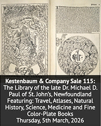 Rare Book Hub: 79 Auctions Archived, another 98 Upcoming this Week