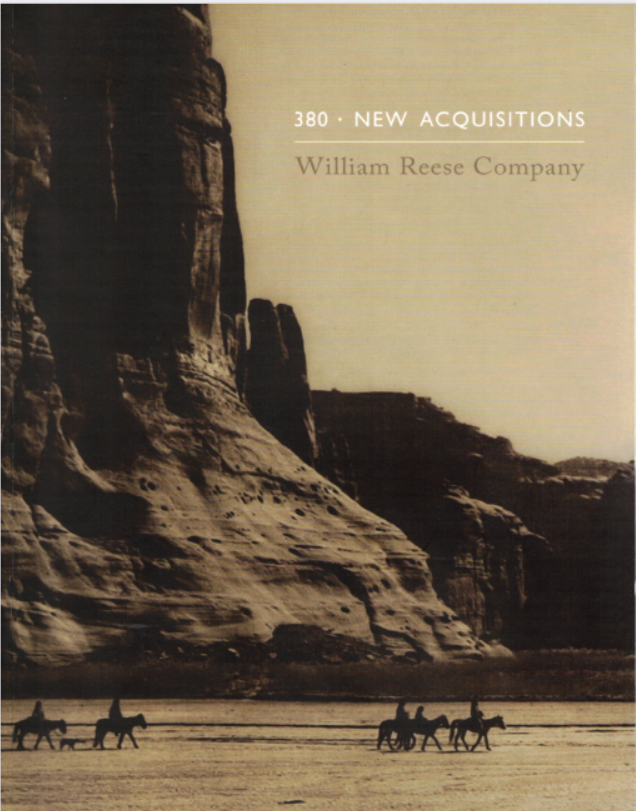 New acquisitions at the William Reese Company.