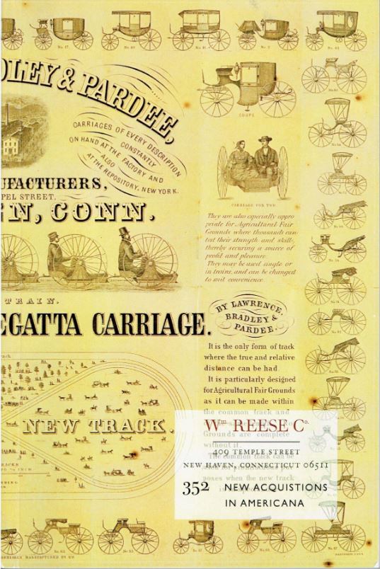 Recent Acquisitions in Americana from the William Reese Company