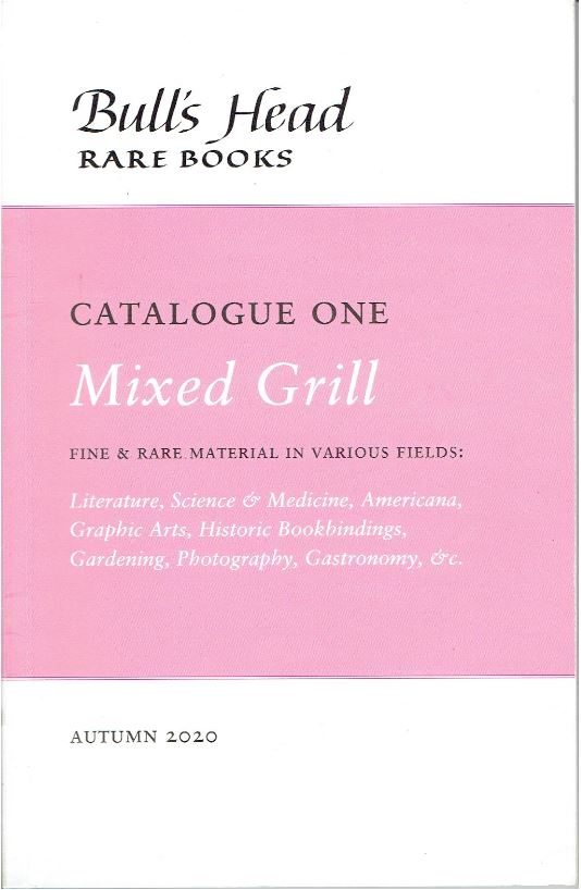 Catalogue One from Bull's Head Rare Books