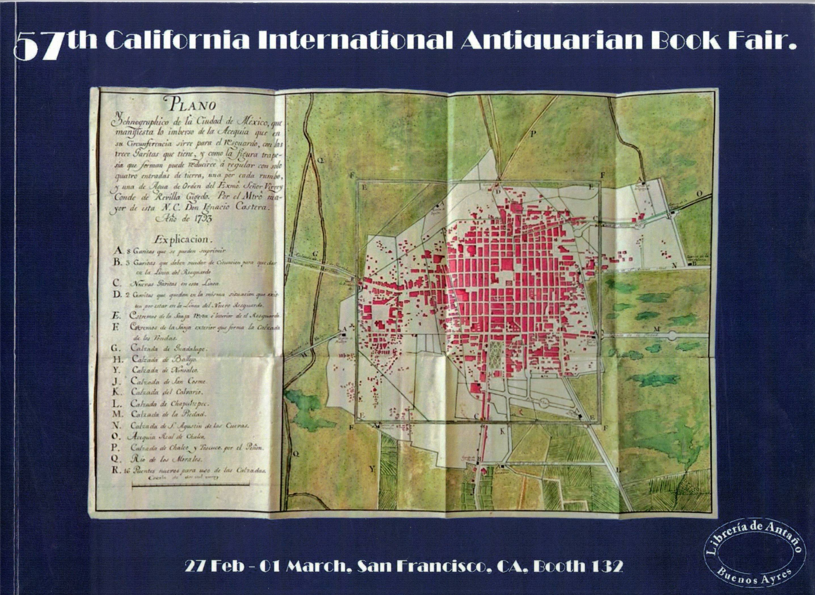 Books for the California Antiquarian Book Fair from Libreria de Antano