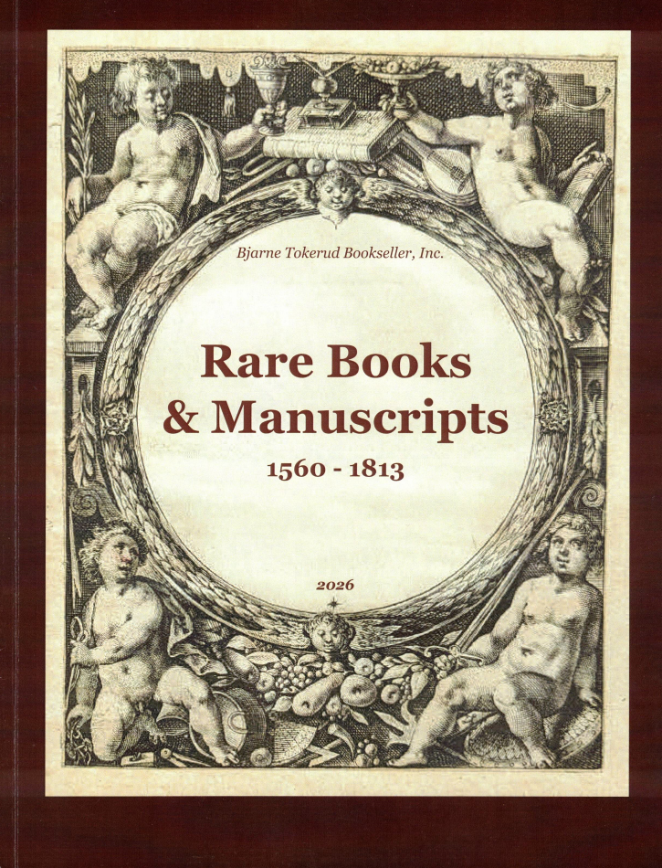 Rare Books & Manuscripts 1560-1813 from Bjarne Tokerud Bookseller
