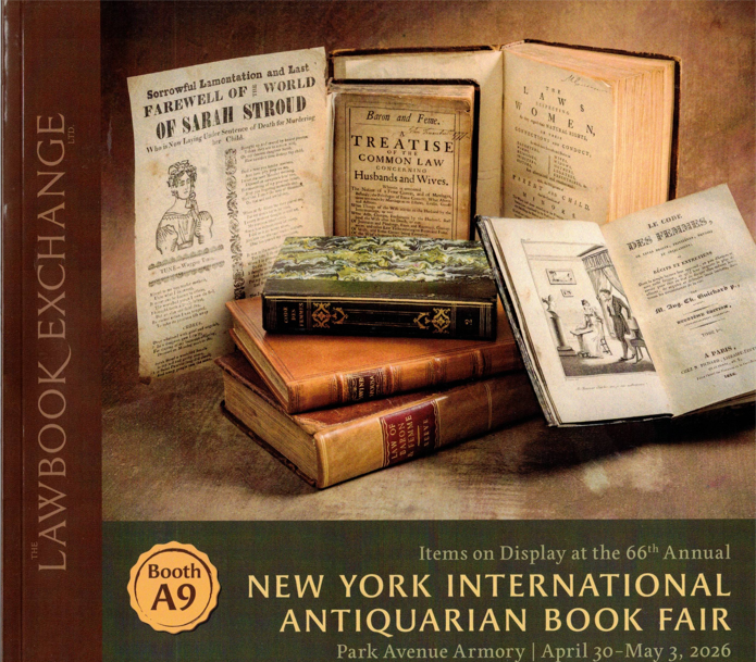 Items on display at the New York Antiquarian Book Fair.